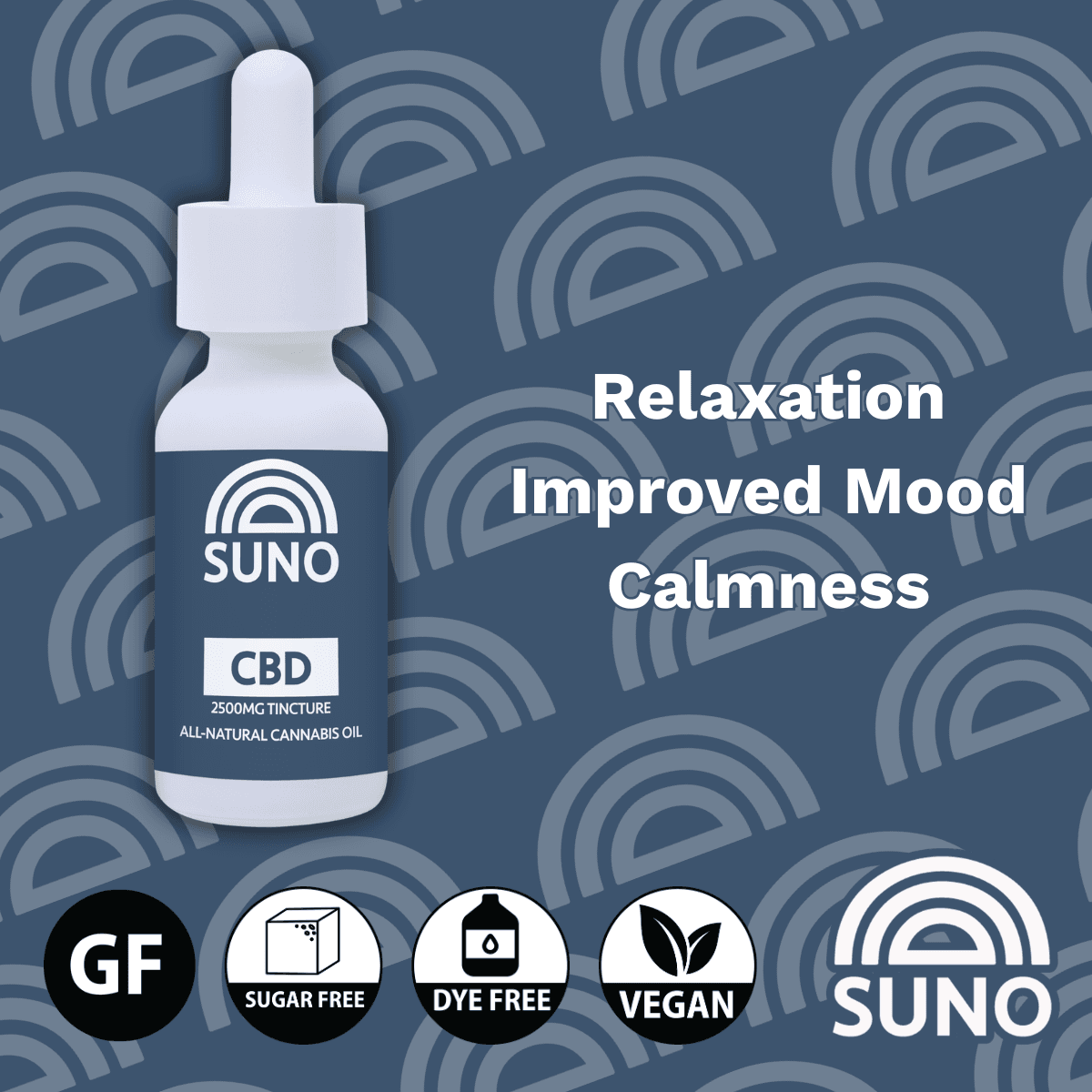 SUNO SUNO Tincture CBD 2500mg
