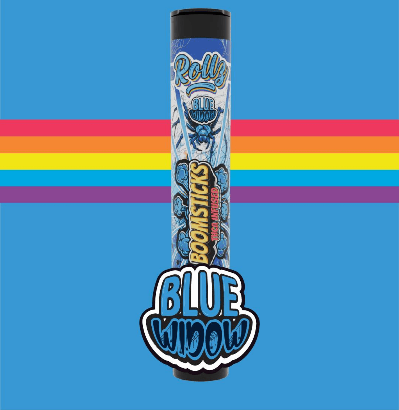Rollz Rollz - 1g Pre-Roll - Blue Widow (H)