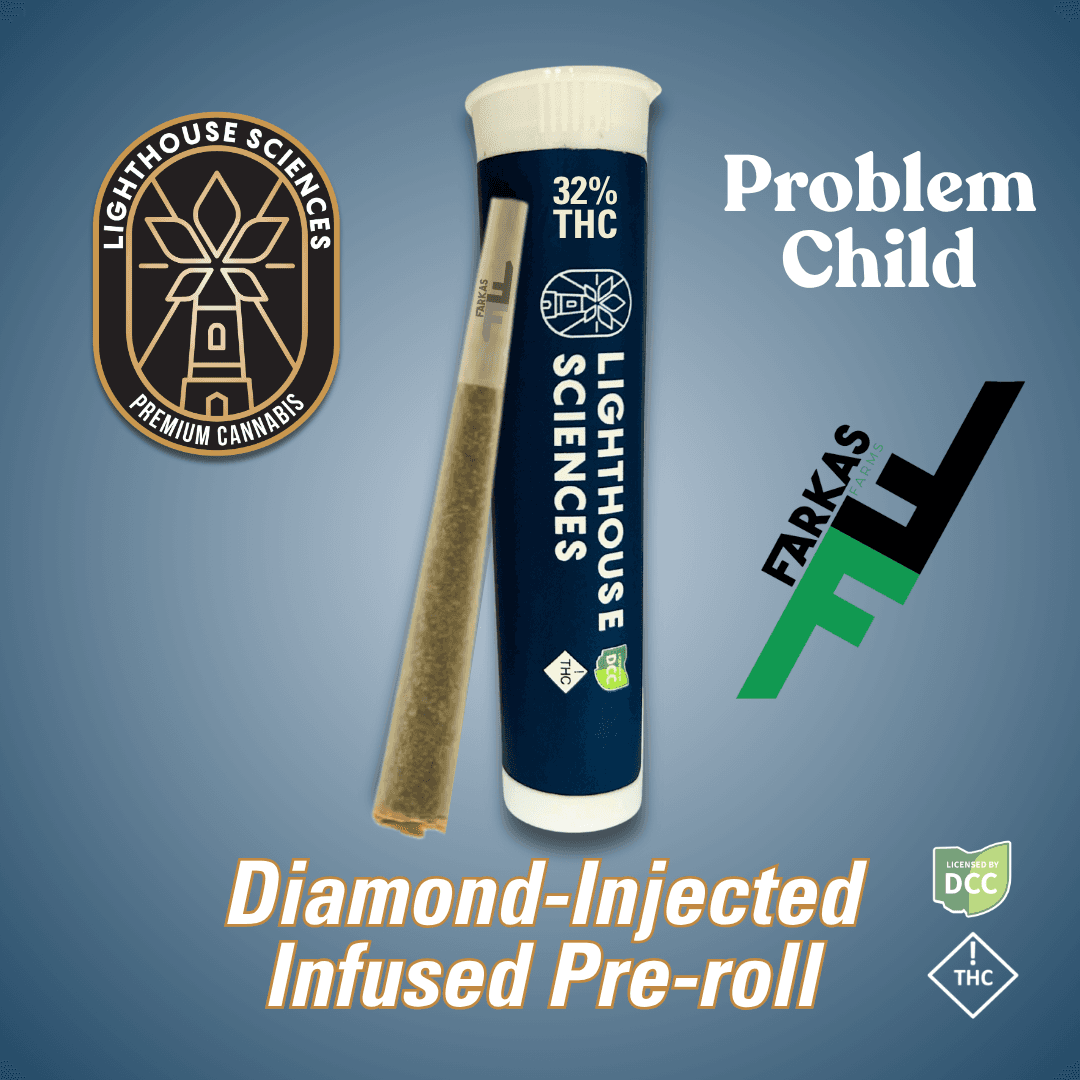 Lighthouse Sciences Problem Child Live Resin Diamond Injected Pre-Roll Single