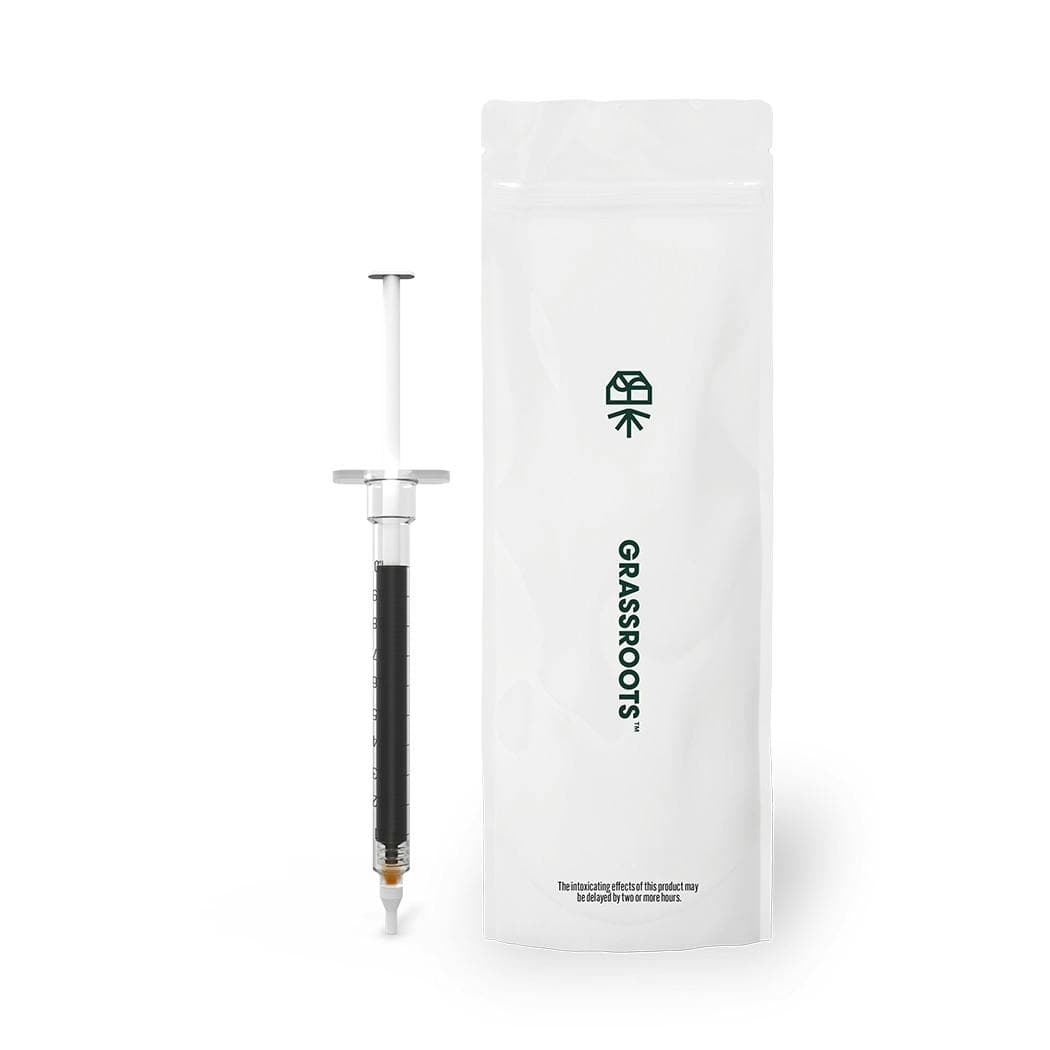 Grassroots HICKORY HASH | 1G | RSO | SYRINGE Concentrates