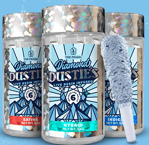 Dusties The Pharm Diamond Dusties 3.6g Emerald Hybrid