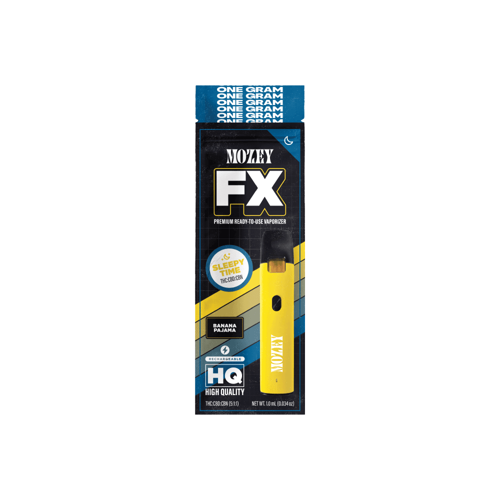 Mozey Extracts Banana Pajama 5:1:1 THC:CBD:CBN | 1g | Vape | Mozey FX