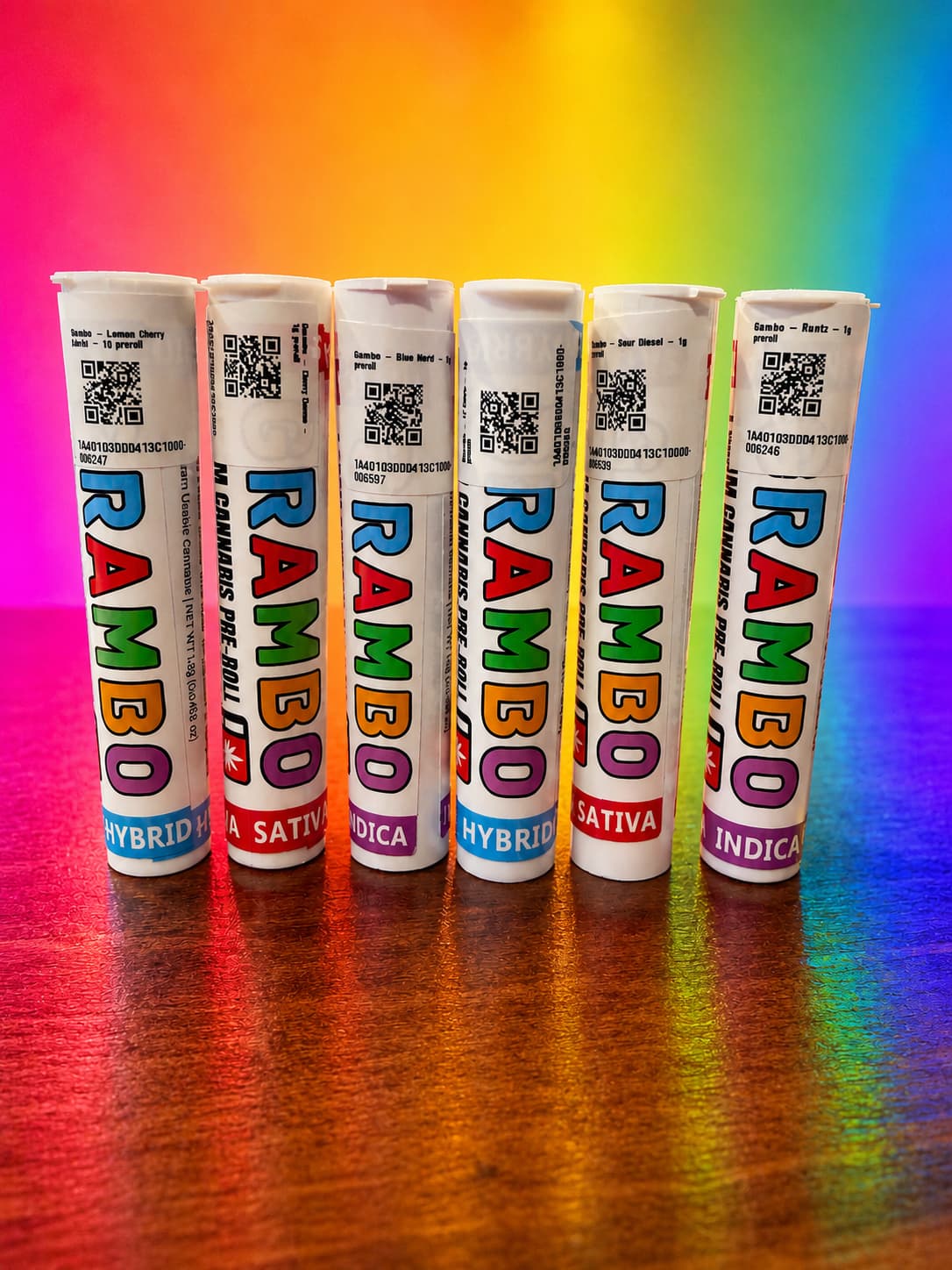 GRAMBO Blue Nerdz - Preroll - 1g
