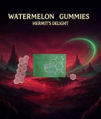 Hermit's Delight Watermelon Gummies | 100mg | 10pk