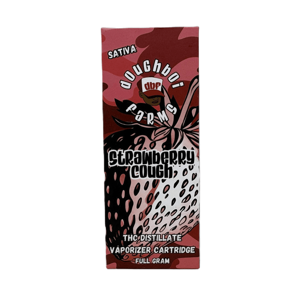 DoughBoi Farms Strawberry Cough 1g Cartridge