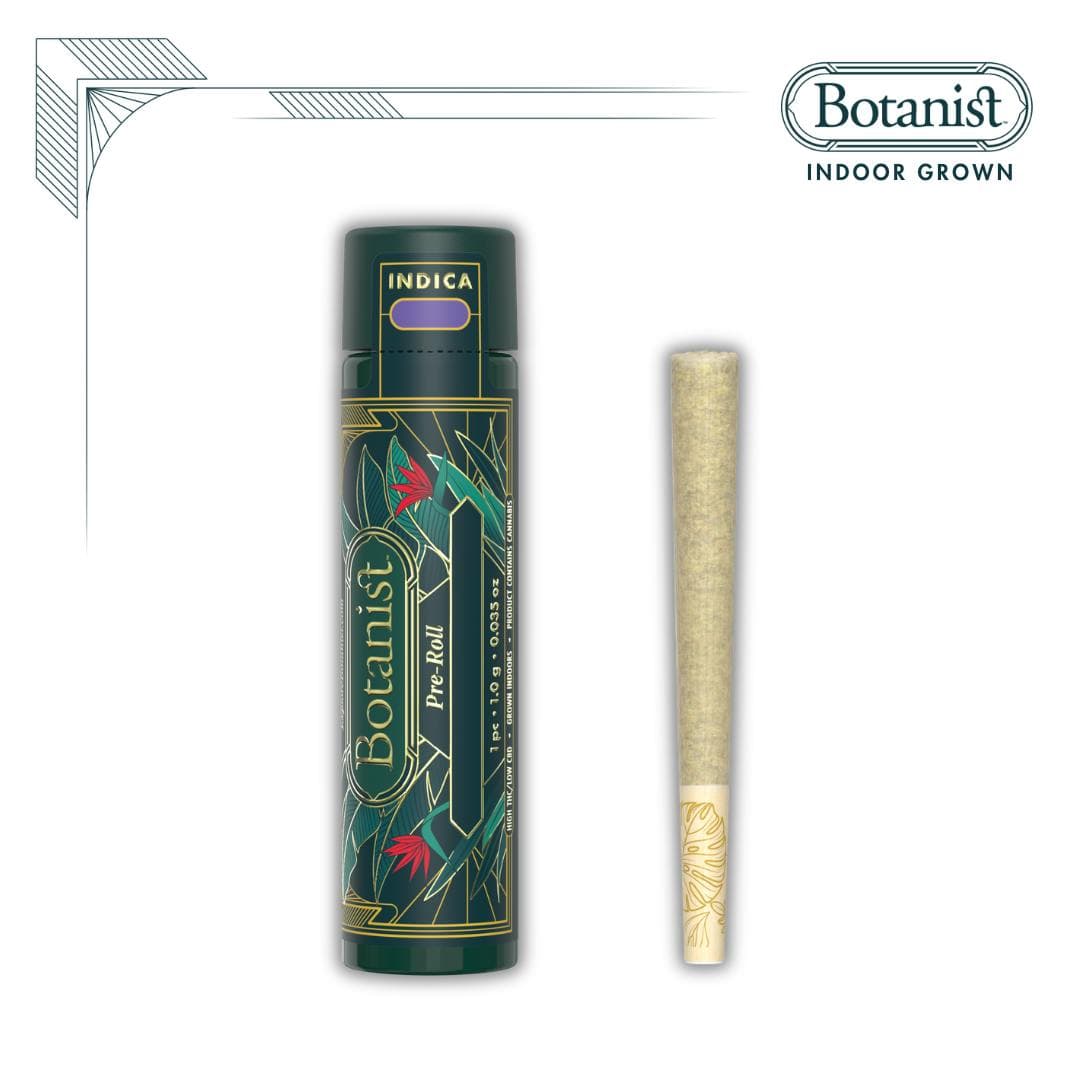 Botanist Botanist Pre-Roll 1pk/ 1g- Chem Chillz