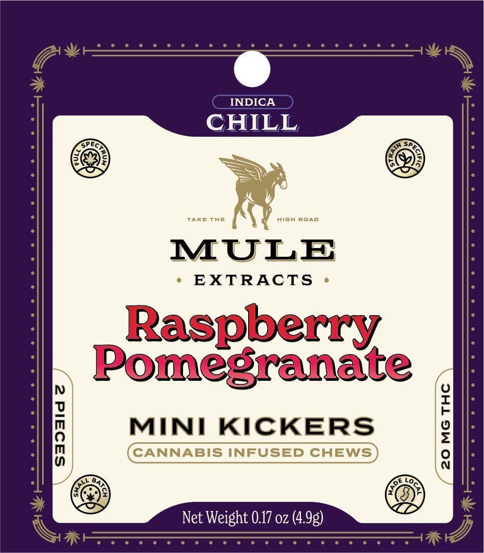 Mule Extracts Raspberry Pomegranate [2pk] (20mg)