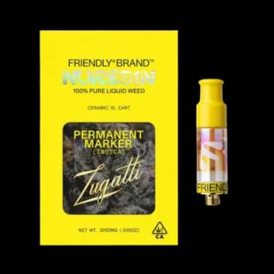 FRIENDLY Permanent Marker Cured Resin Cartridge (Zugatti) 1G