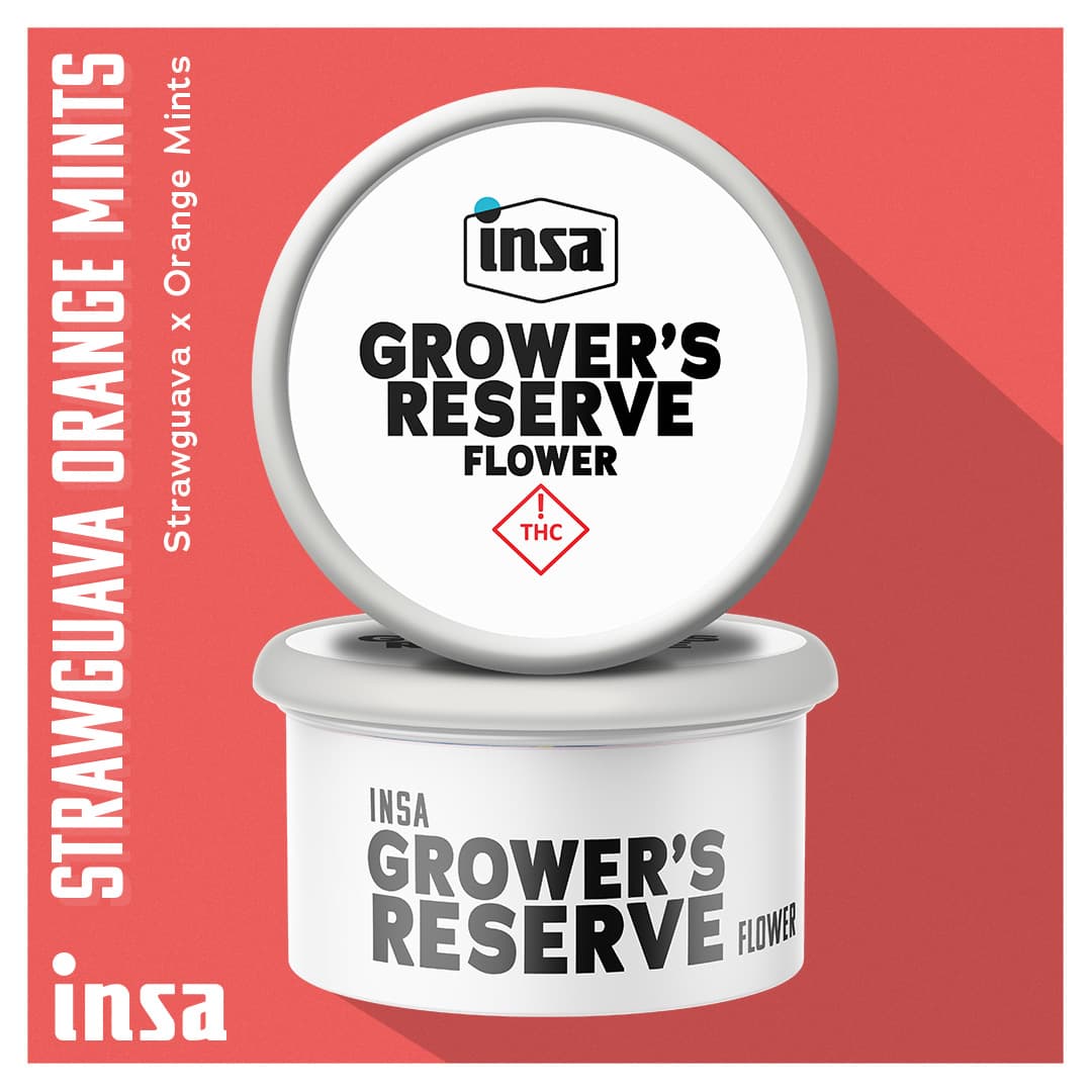 Insa Grower's Reserve Flower - Strawguava Orange Mints