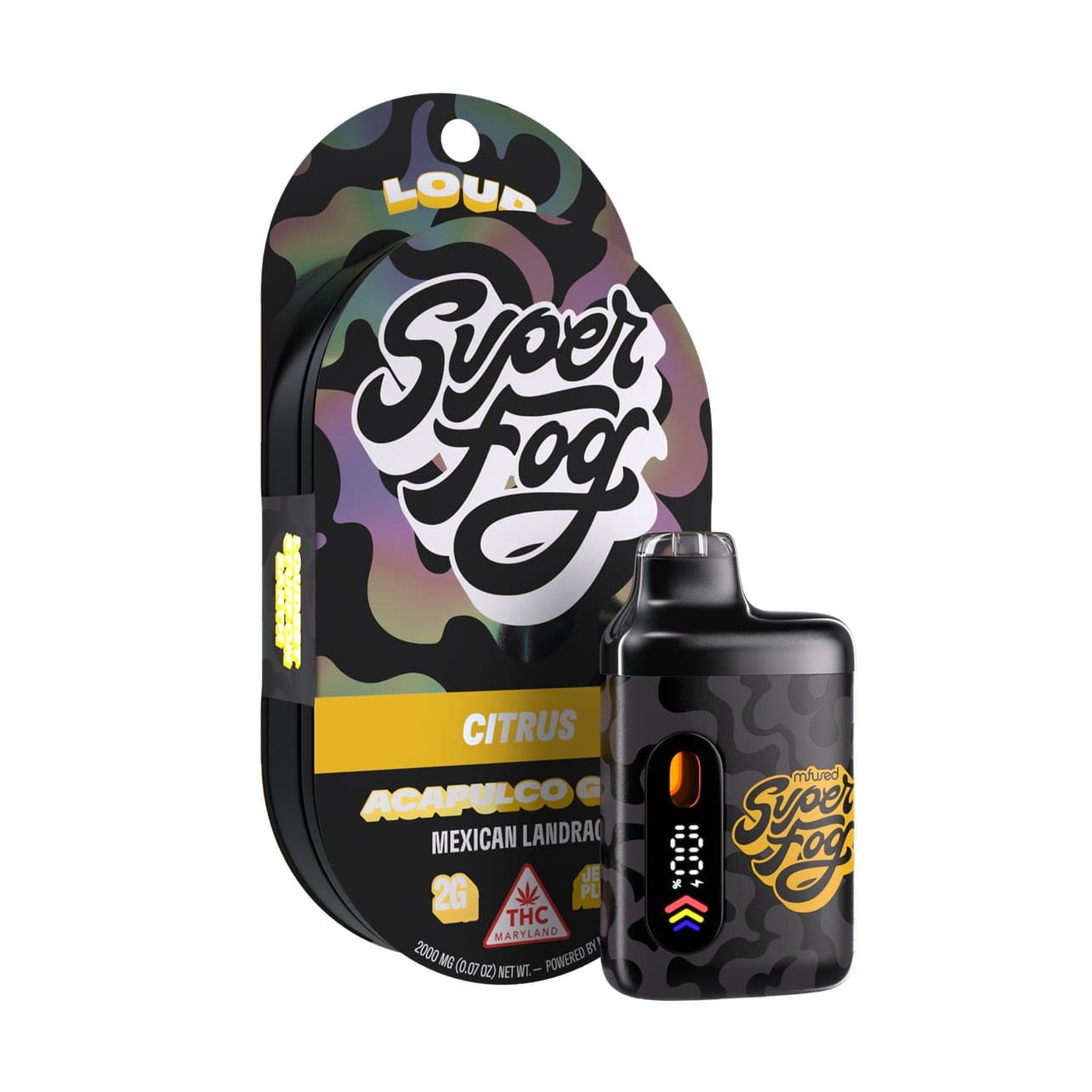 Mfused LOUD Acapulco Gold Disposable /2000mg