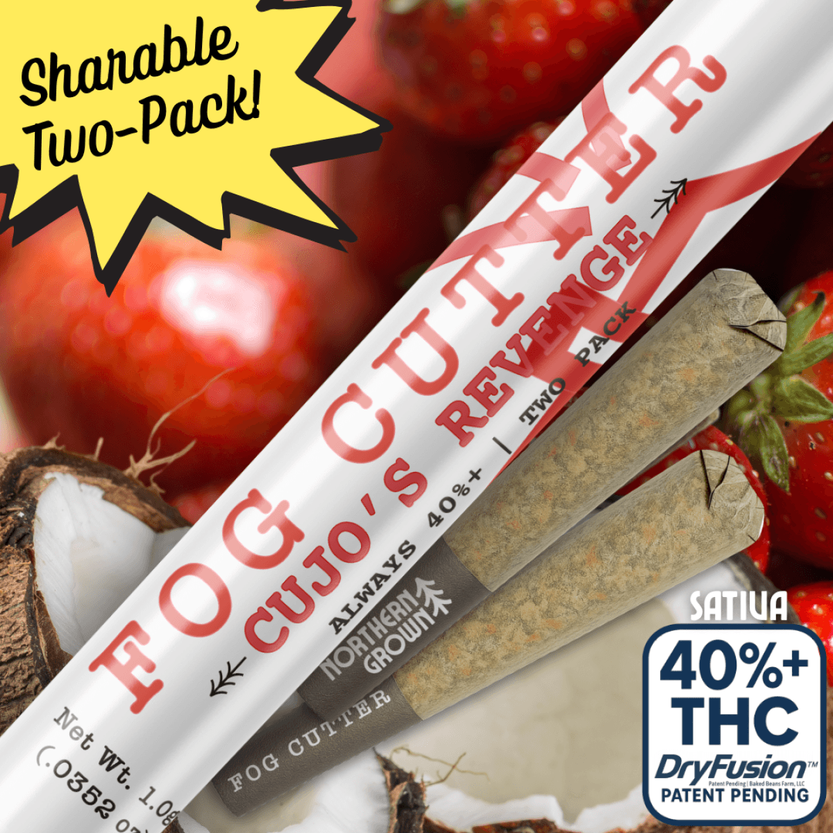 Fog Cutter Fog Cutter Cujo's Revenge Pre-Roll (2ct)