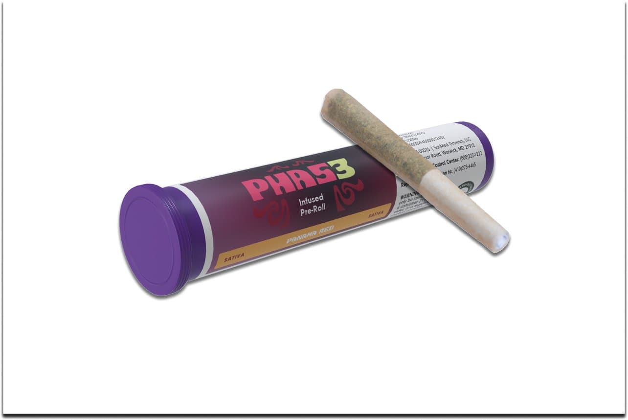 Phas3 Panama Red Diamond Dust Infused PRJ | 1g