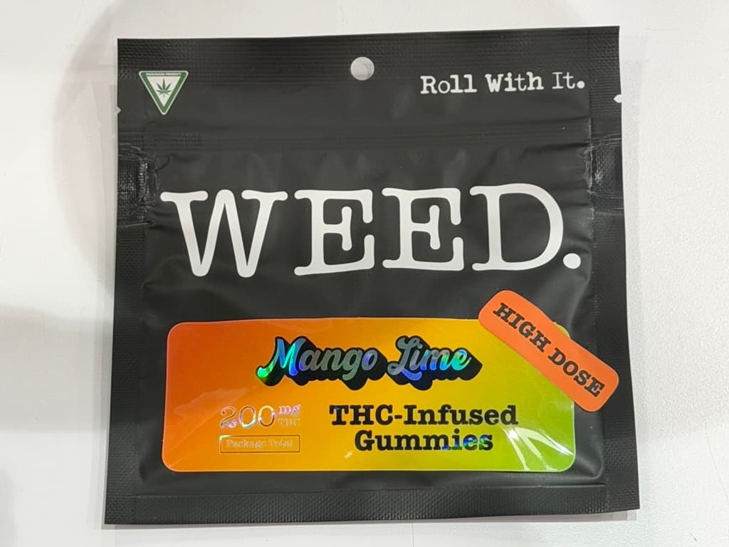 WEED. 200mg High Dose - Mango Lime
