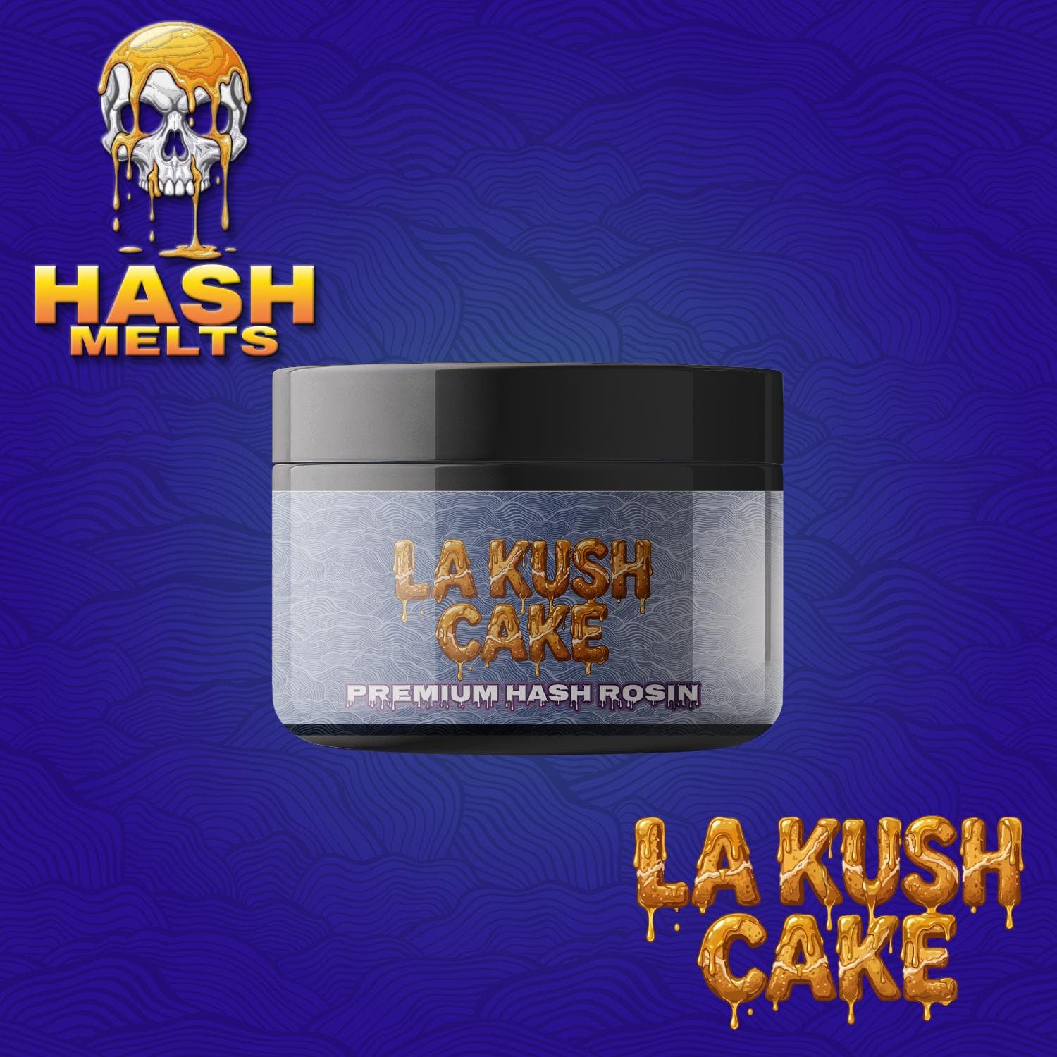 Stoned to the Bone 1g Live Rosin - LA Kush Cake