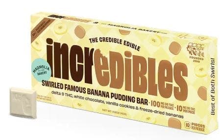 incredibles Banana Pudding | Chocolate | 100mg