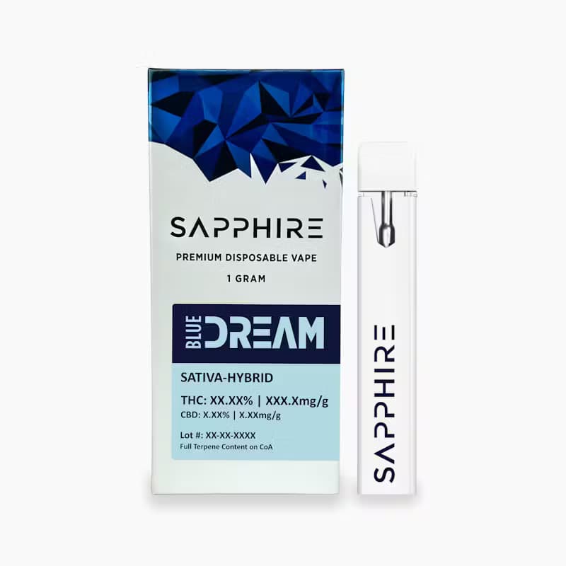 Sapphire Blue Dream | Disposable Vape AIO | 1g