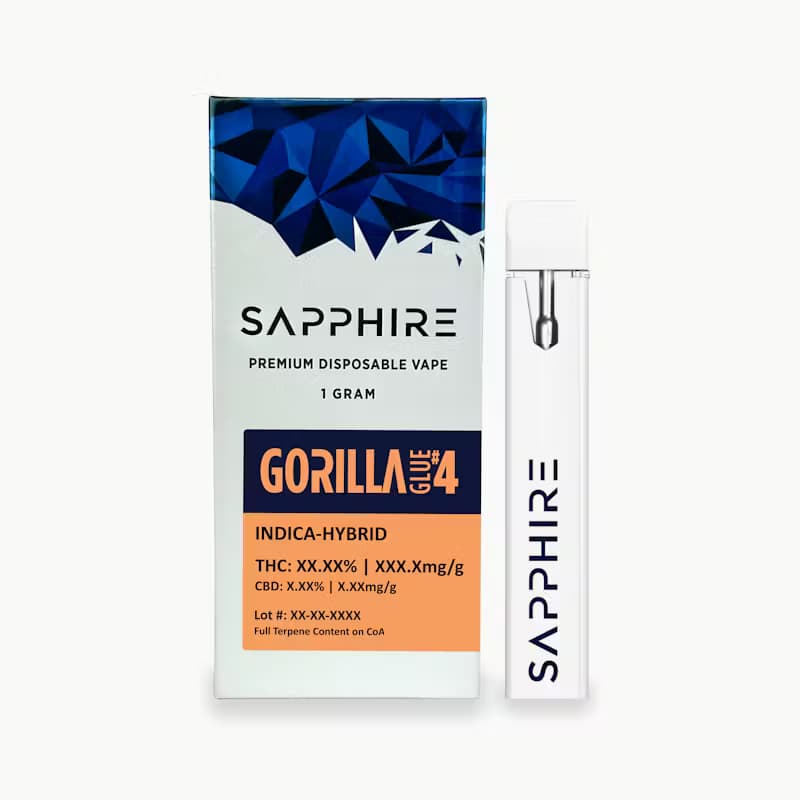Sapphire Gorilla Glue #4 |AIO | 1g