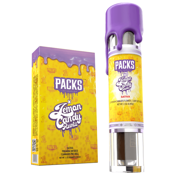 Packs Lemon Candy Runtz Infused Blunt - 1pk