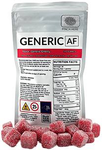 Generic AF Cherry | 20-Pack Gummies | 5mg