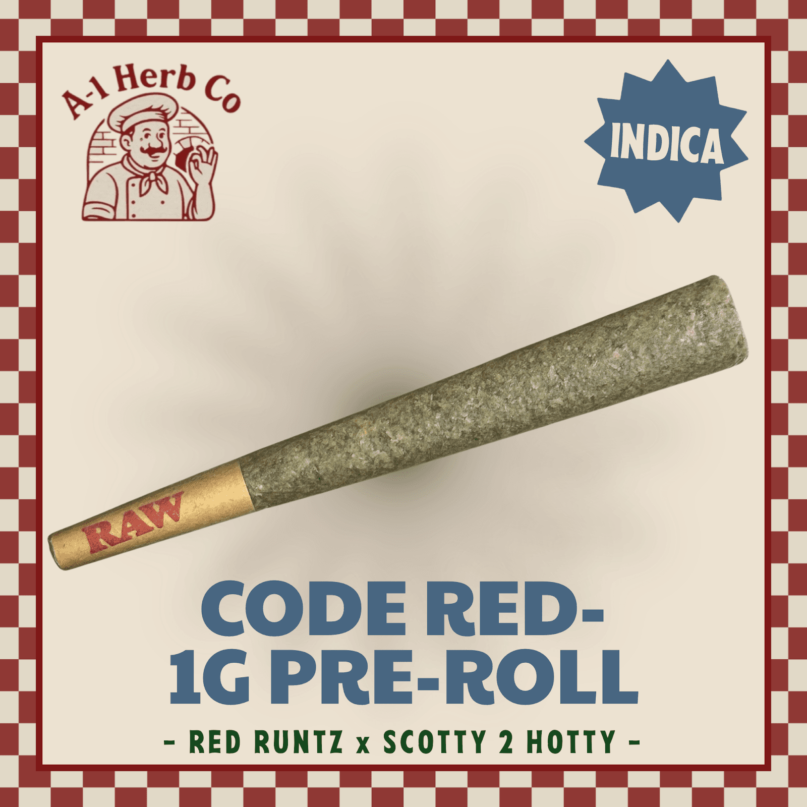 A1- Herb Co. Code Red | 1g