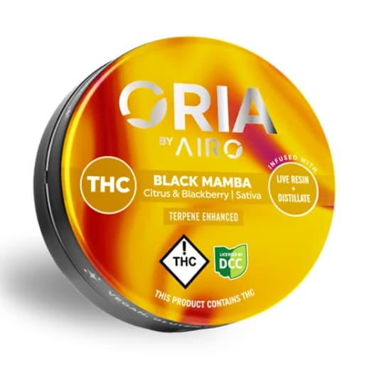 Airo Oria - Black Mamba | Live Resin Infused Gummies 500mg 10pk