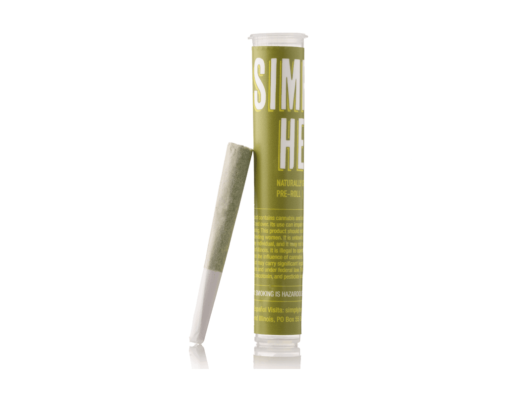 Simply Herb Blueberry Sugar | 1g | Single Pre-Roll | Simply Herb