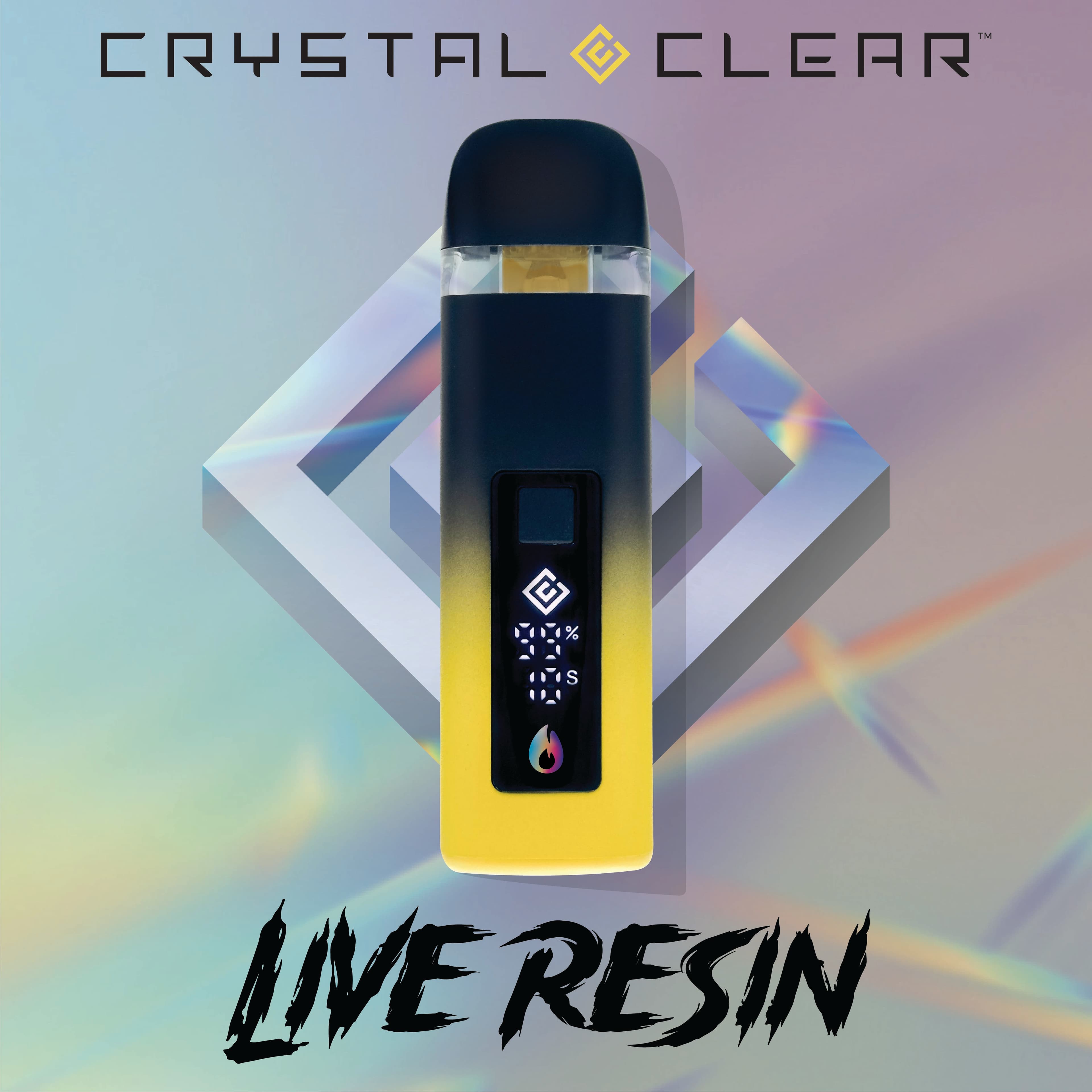4Front - Crystal Clear Disposable Pen | Hyper Blast | Garlic Z [Live Resin]