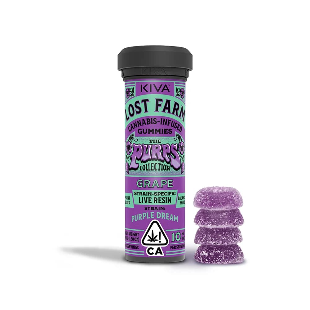 Lost Farm Grape x Purple Dream [10pk] (100mg)