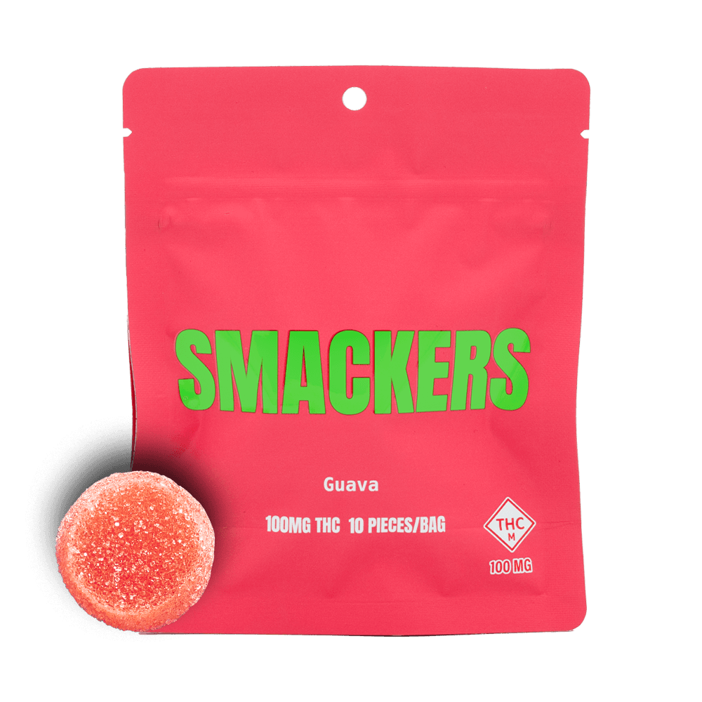 Smackers 100mg Gummies | Guava