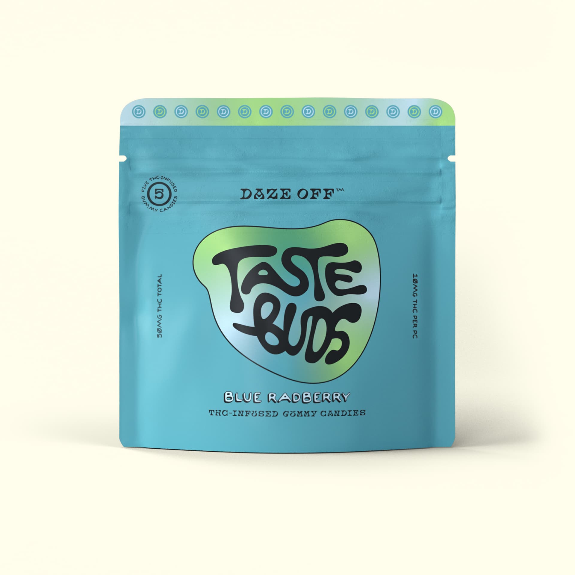 Daze Off Daze Off Gummies Blue Radberry 50mg