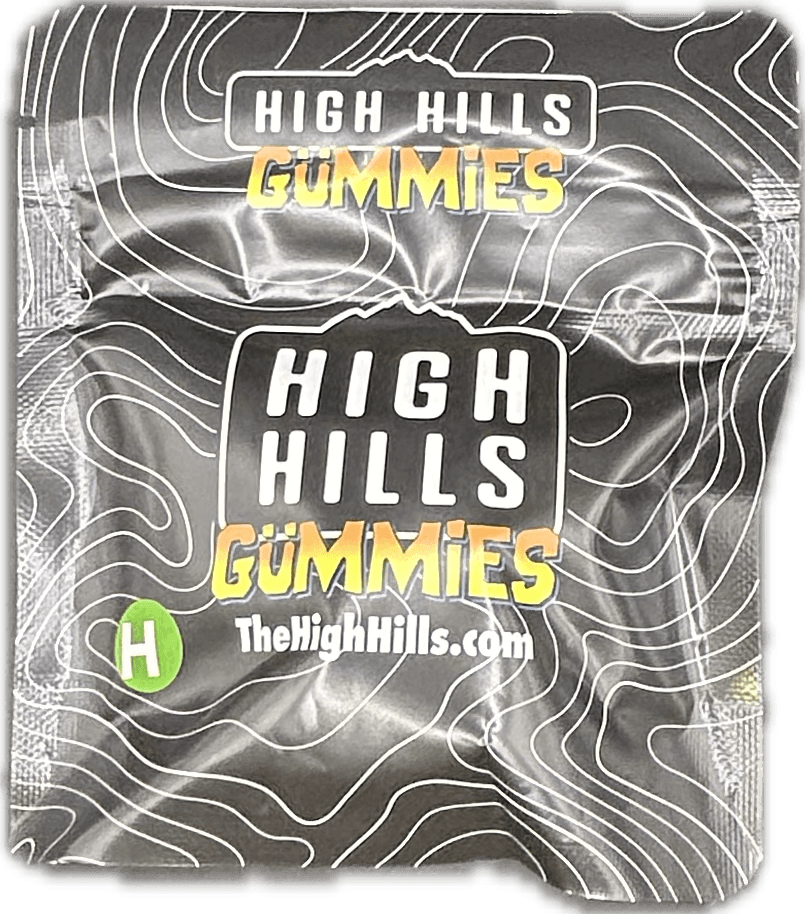 High Hills BLUE DREAM - Blueberry - Gummies 100MG 9PK