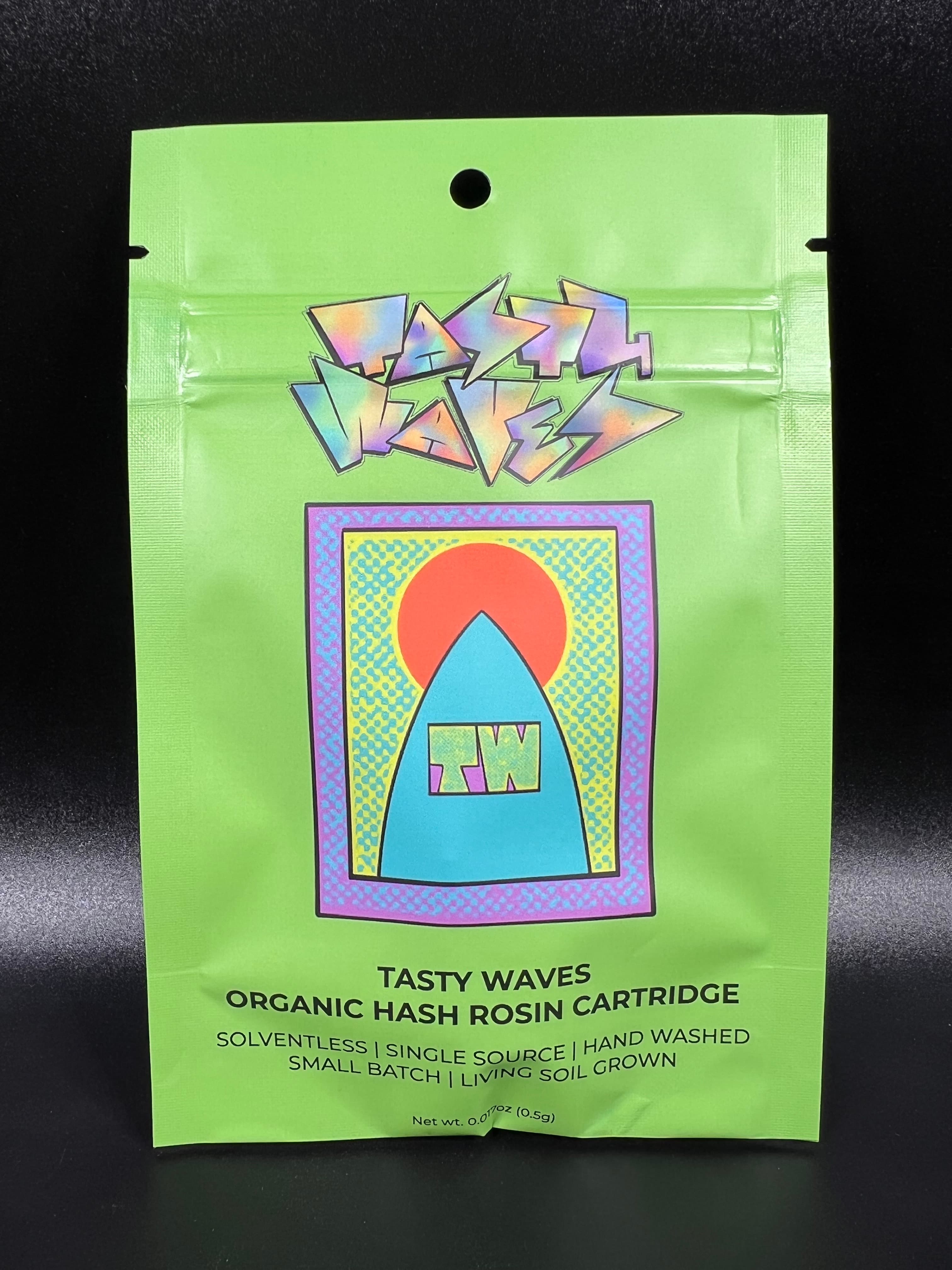 Tasty Waves Papaya Juice- Live Hash Rosin - Cartridge