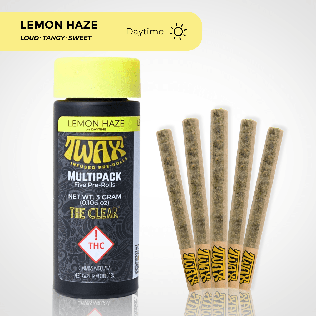 The CLEAR Twax Multipack (Lemon Haze)