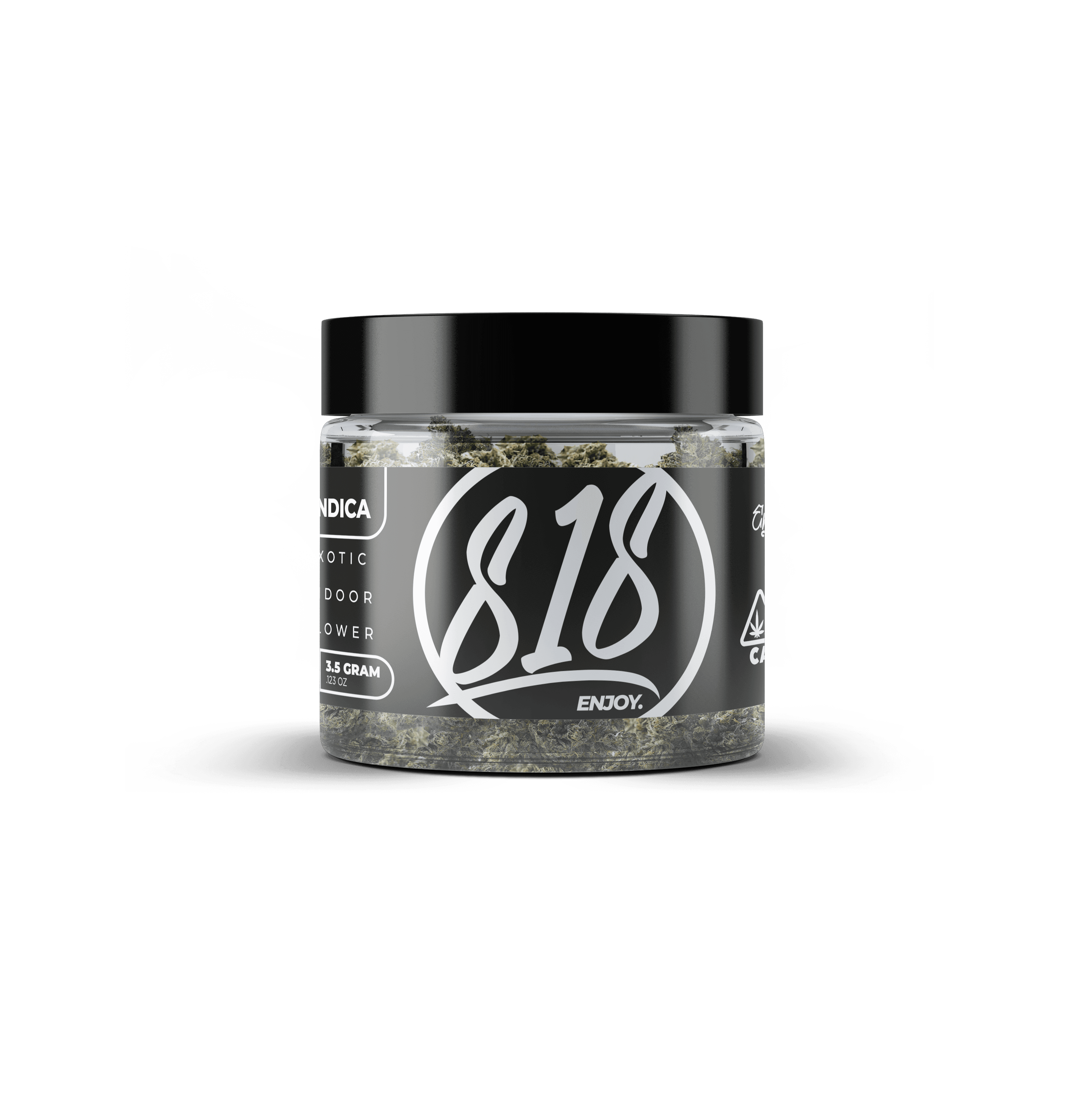 818 Enjoy Flower Jar - Gas Face 3.5g