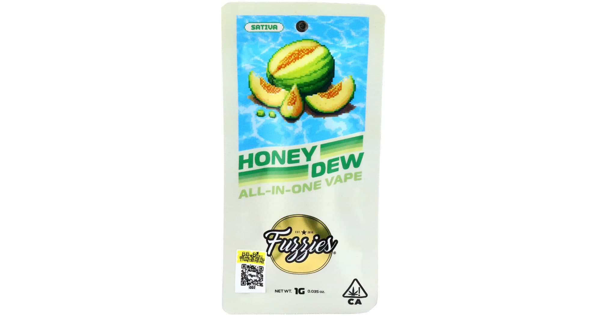 Fuzzies AIO - Honeydew 1g