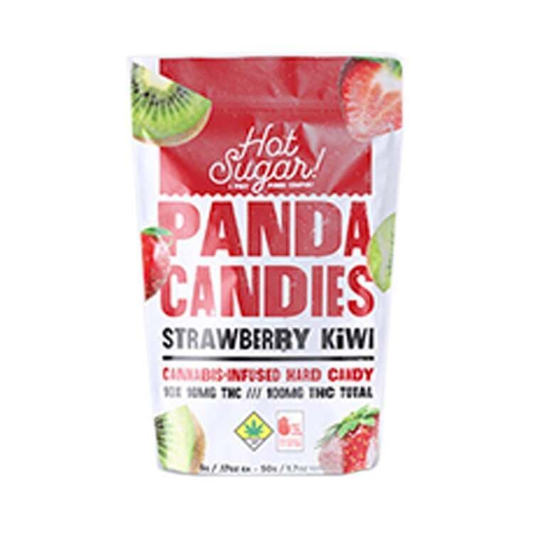 Panda Candies Strawberry Kiwi Panda Candies | 10pk | (100mg)