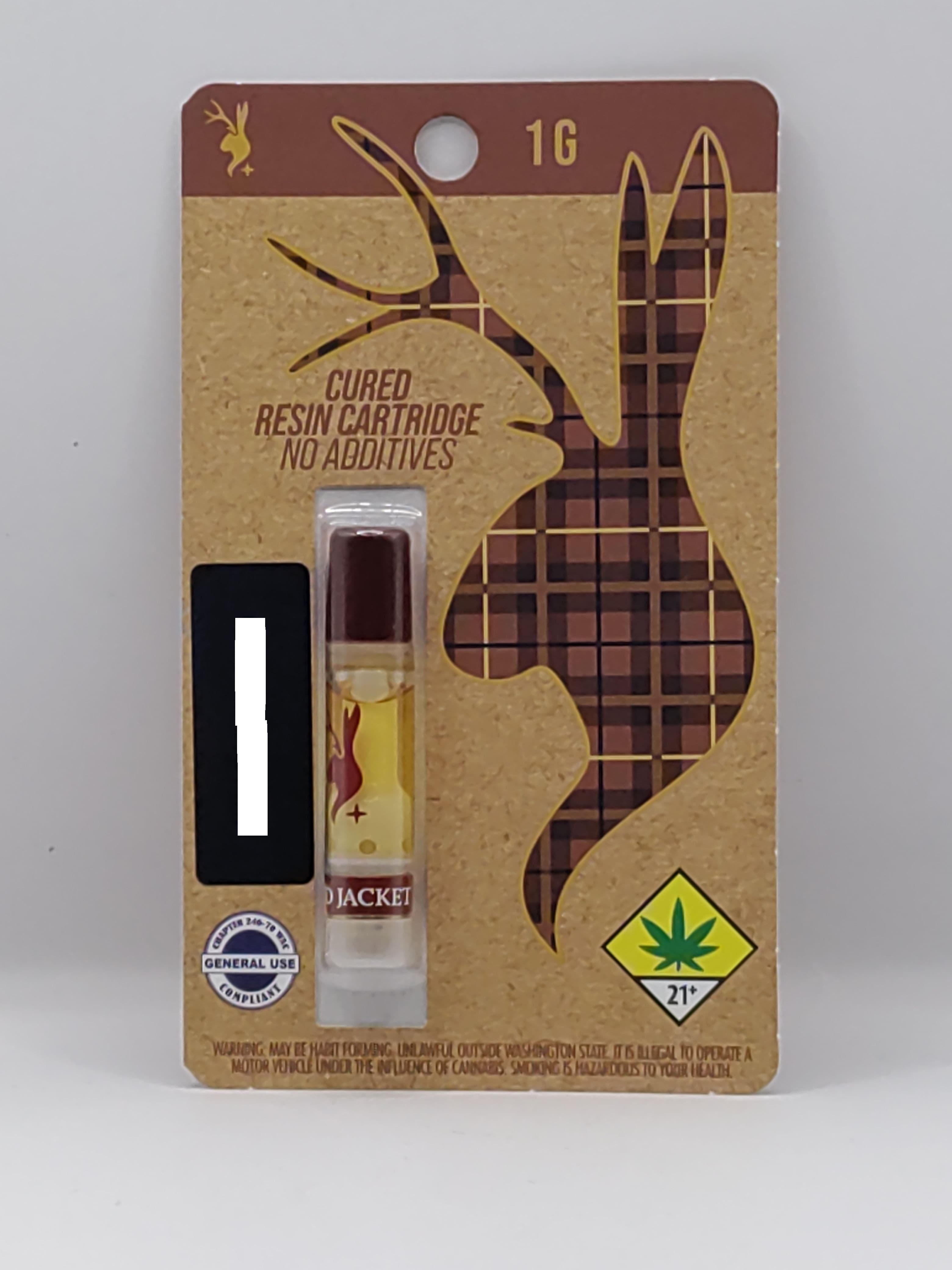 Plaid Jacket Boofnami 1g Cured Resin Vape Plaid Jacket
