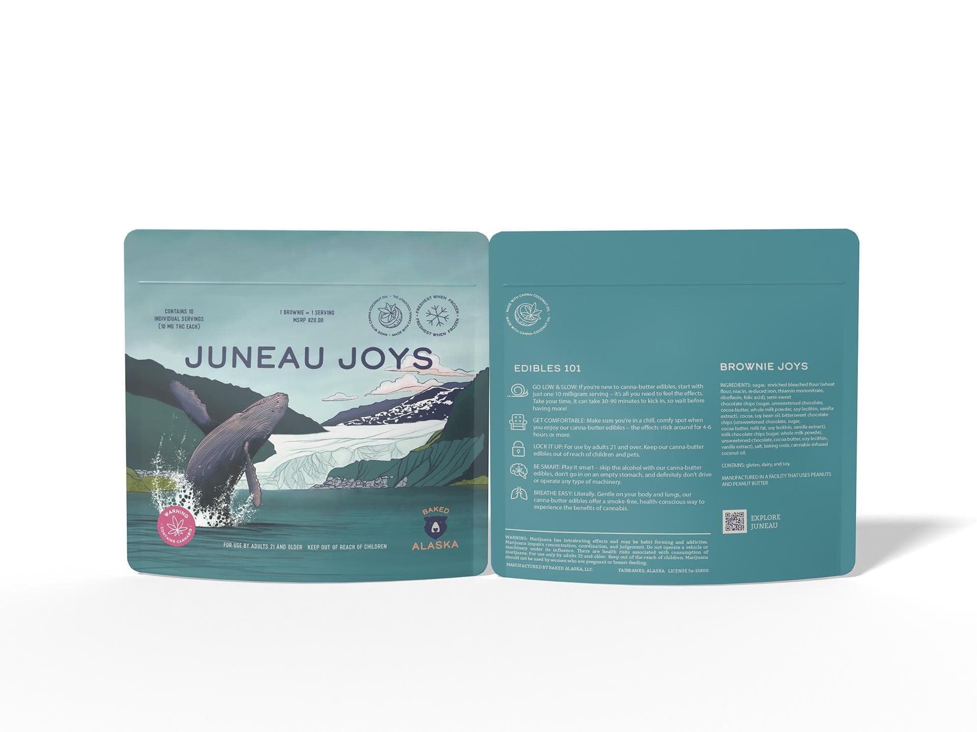 Baked Alaska Juneau Joys - 10pk 100mg
