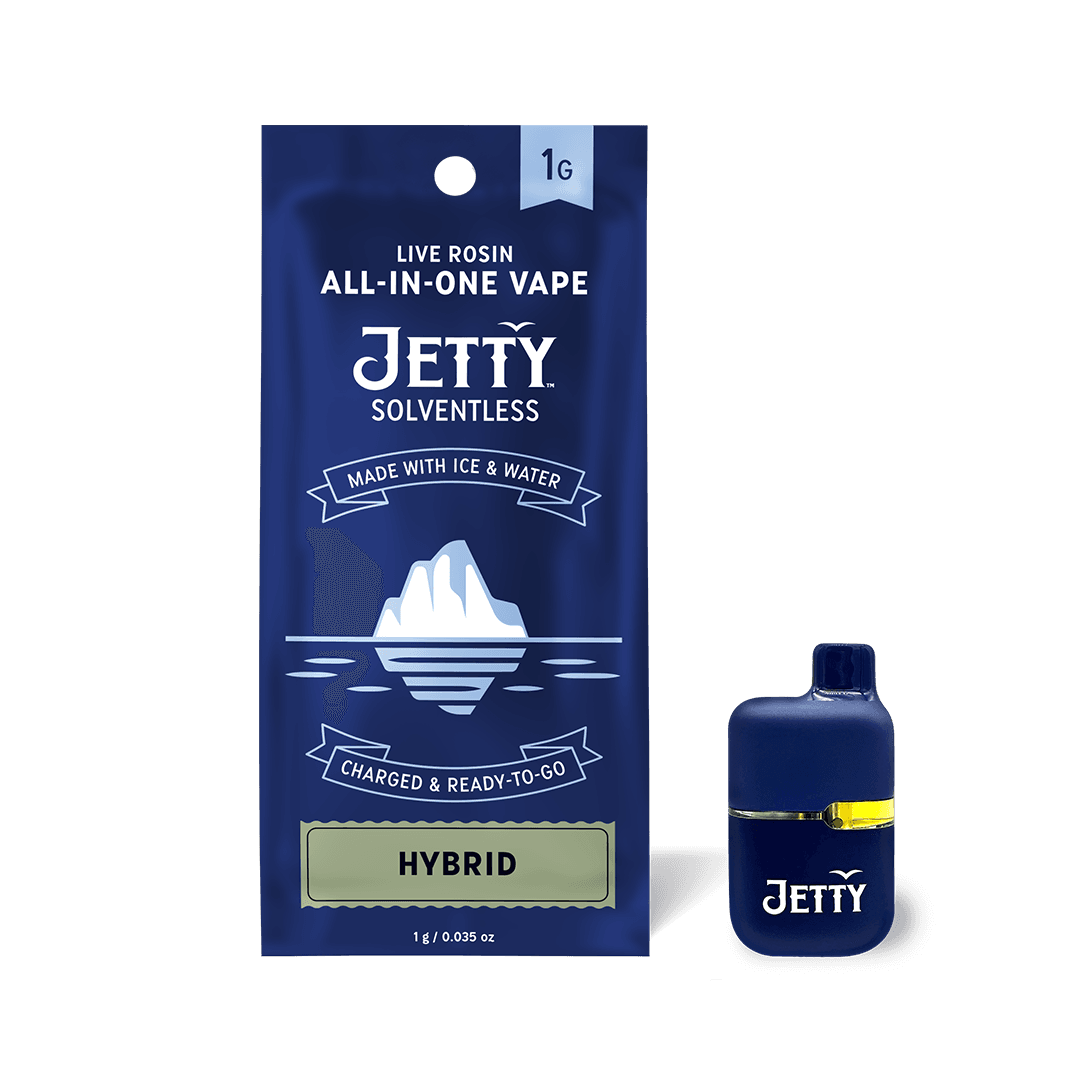 Jetty Extracts Tangerine Gas | Solventless Rosin Mini Tank Vape