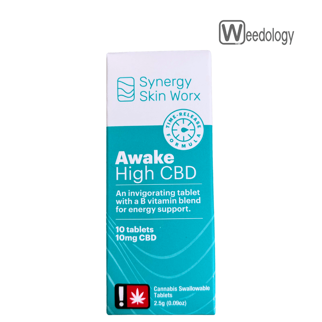 Synergy Skin Worx Synergy 10pk HIGH CBD 100mg Tablets