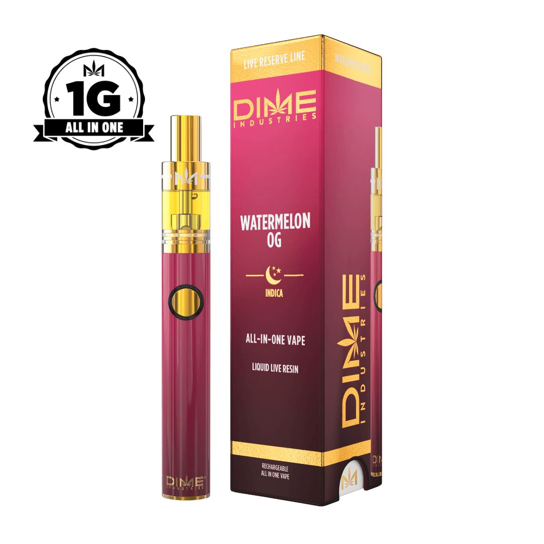 Dime Industries WATERMELON OG LIVE RESIN DISPOSABLE 1G DIME M{V139} N{510}