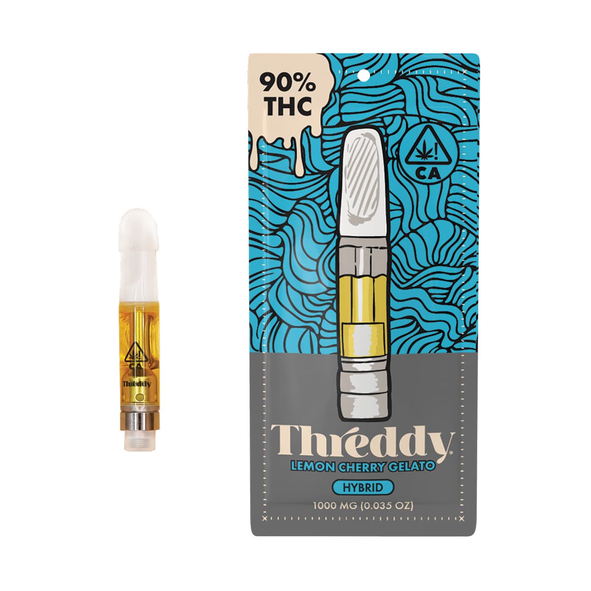 THREDDY Lemon Cherry Gelato | 1g Cartridge