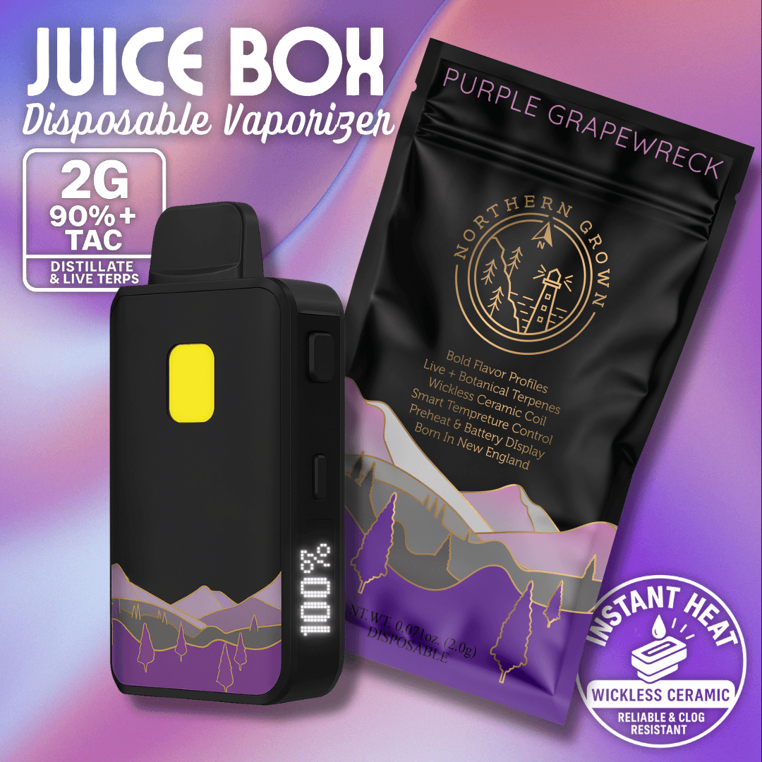 Northern Grown Northern Grown Juice Box Purple Grapewreck Disposable
