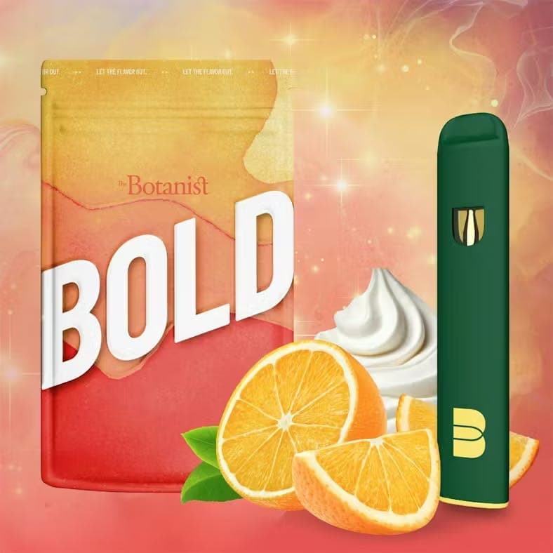 The Botanist BOLD ORANGE CREAM | 0.5G | DISPOSABLE
