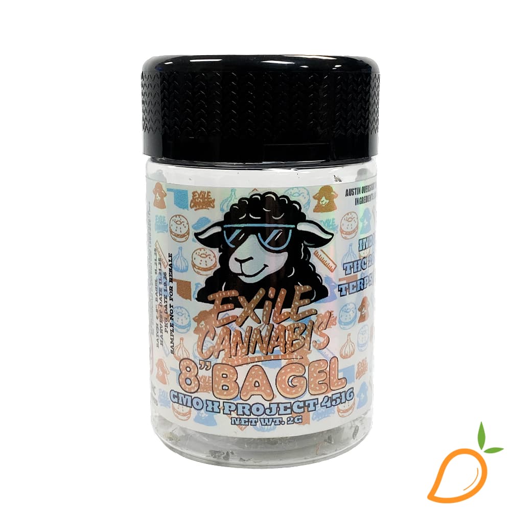 Exile Cannabis 28g Carbon Fiber Prepackaged Flower Exile Cannabis