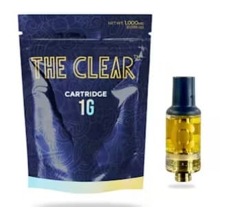 The CLEAR The Clear Original 1g Cart; Strawberry Banana