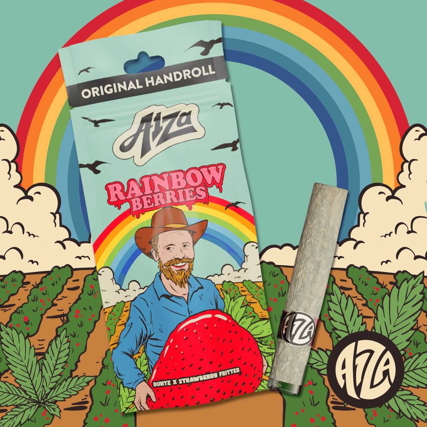 A1ZA A1ZA - Rainbow Berries Hand Rolled PR