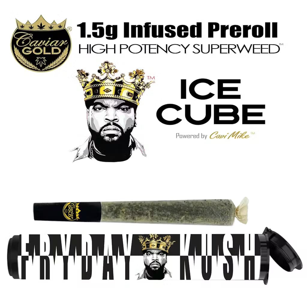 CAVIAR GOLD Fryday Kush | Infused Pre-roll