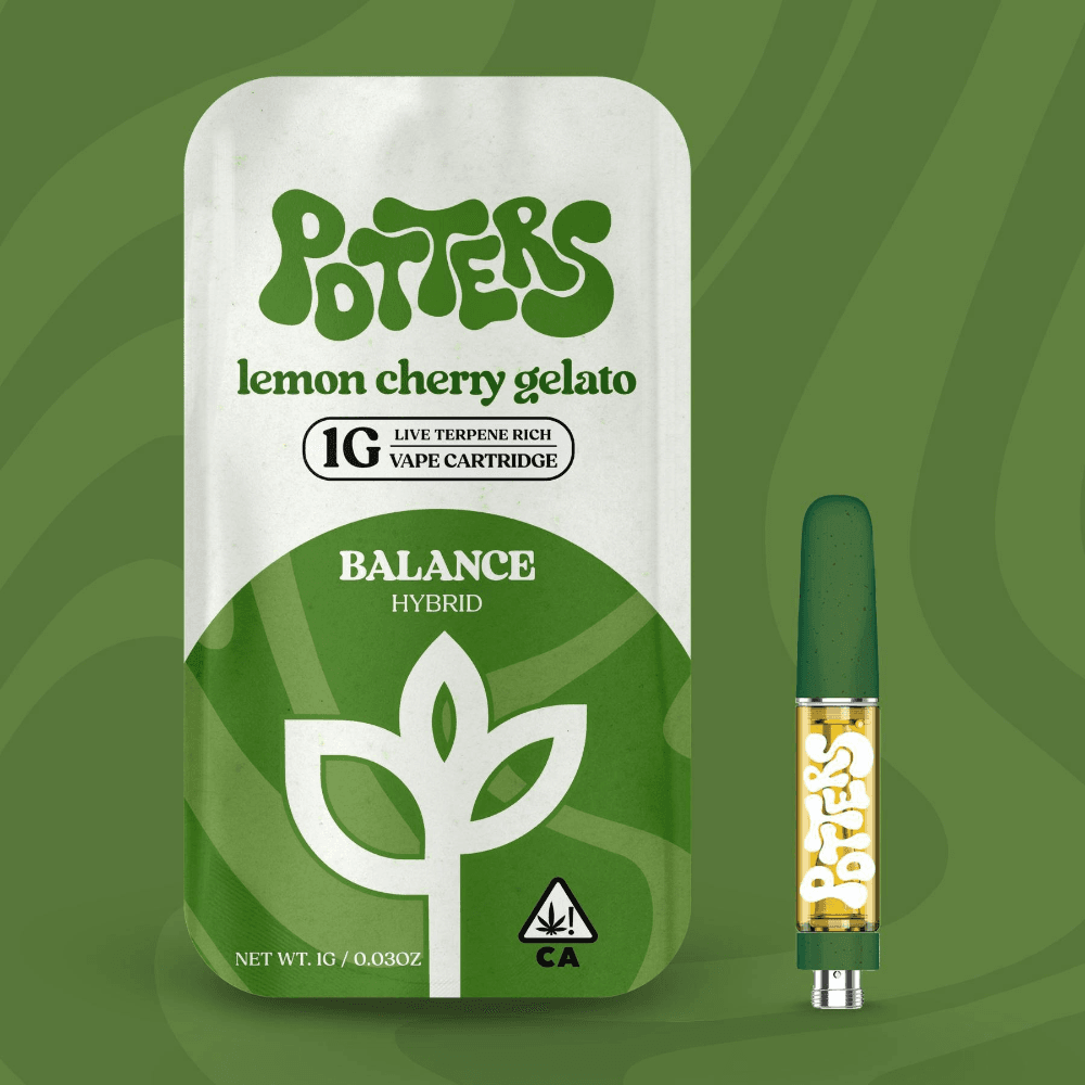 Potters Lemon Cherry Gelato
