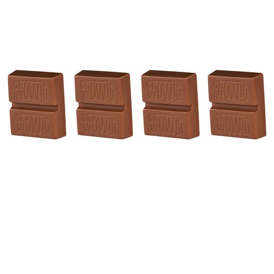 Chowie Wowie Milk Chocolate Multi-Pack | 4 x 4g